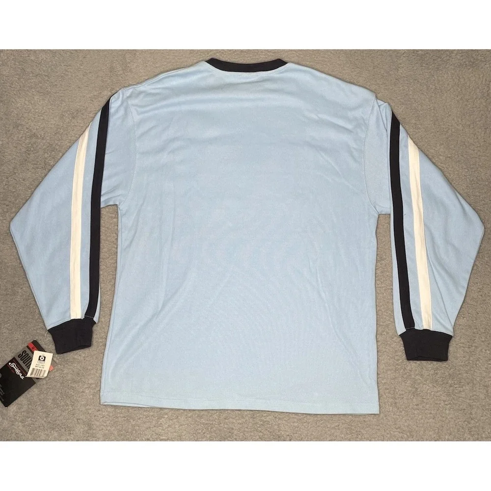 NWT Rare Vintage SouthPole Denim And Co Pullover Sweater Mens XL Blue Dead Stock